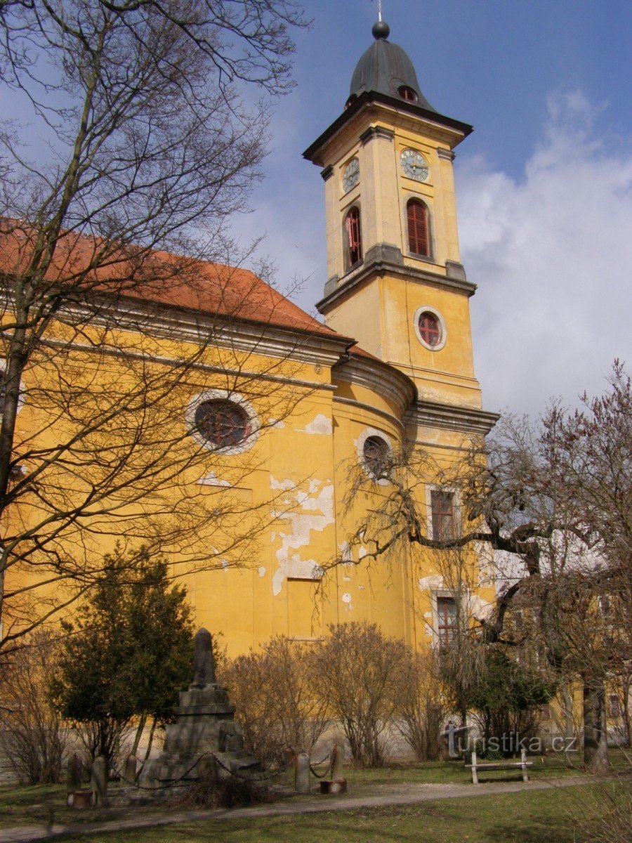Josefov - Kerk van de Hemelvaart van de Heer