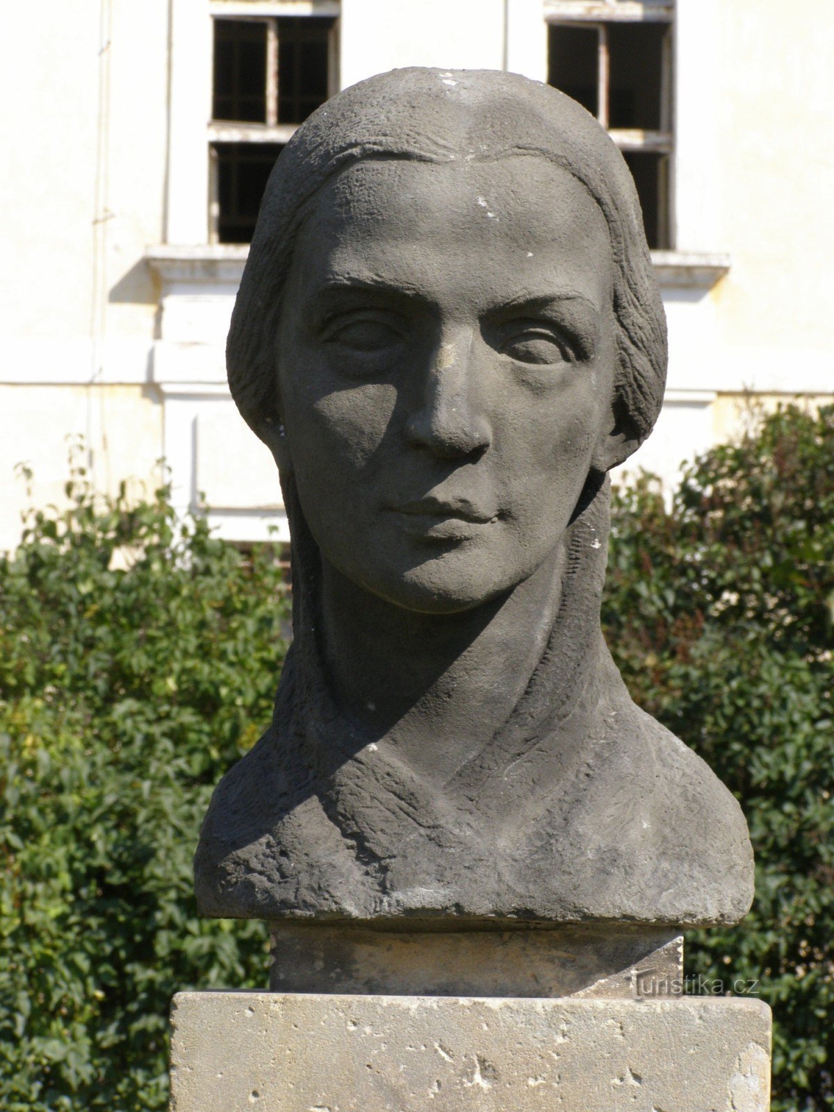 Josefov - monument to Bozena Němcová