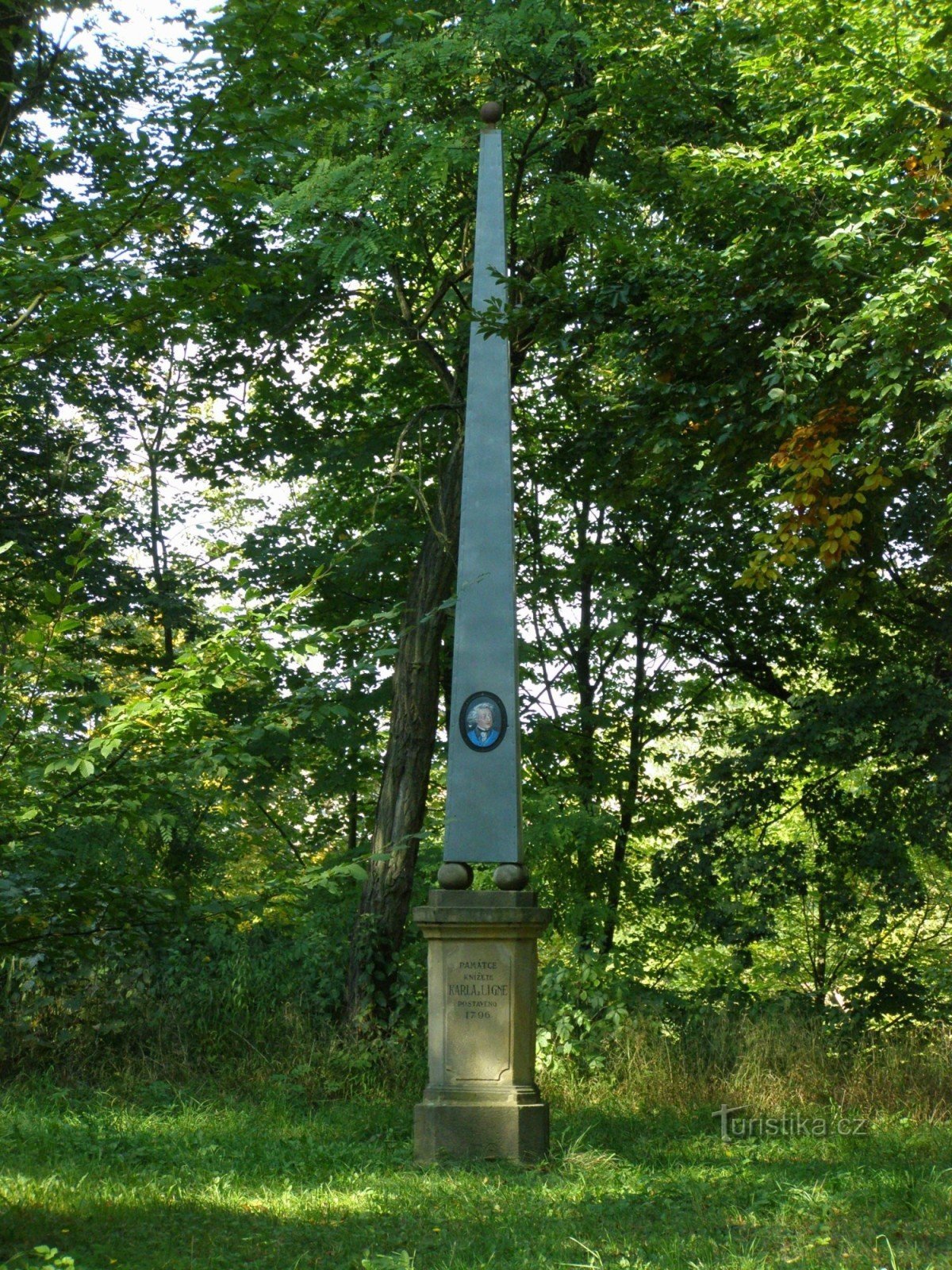 Josefov - monument over Prins Karel de Ligne