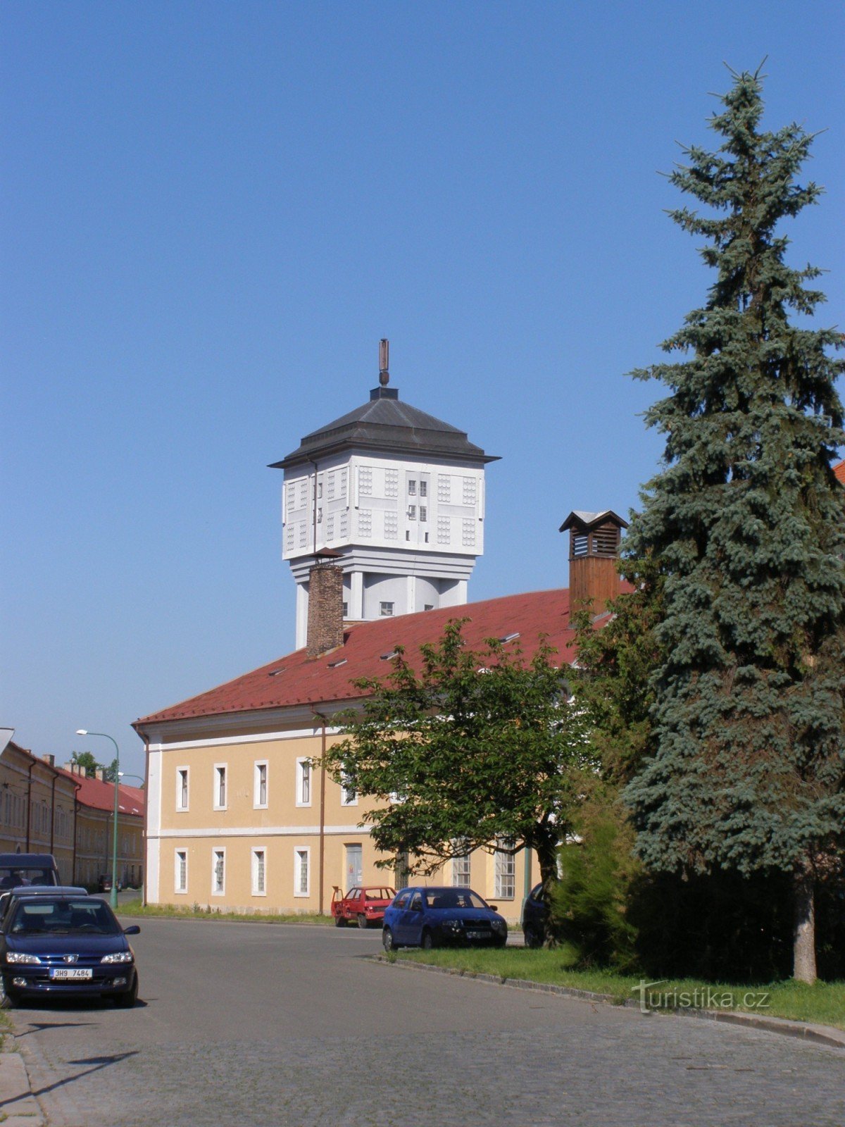 Josefov - water tower and brewery