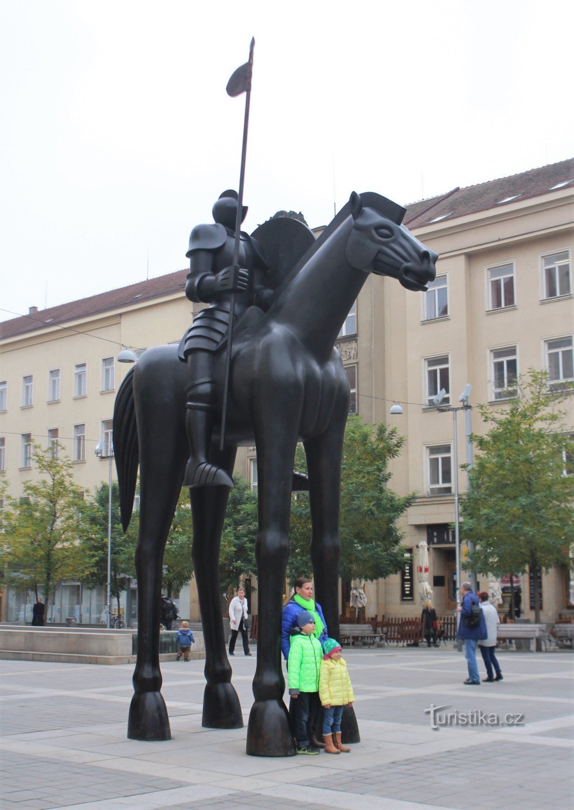 Jost Luxembourg at the unveiling ceremony