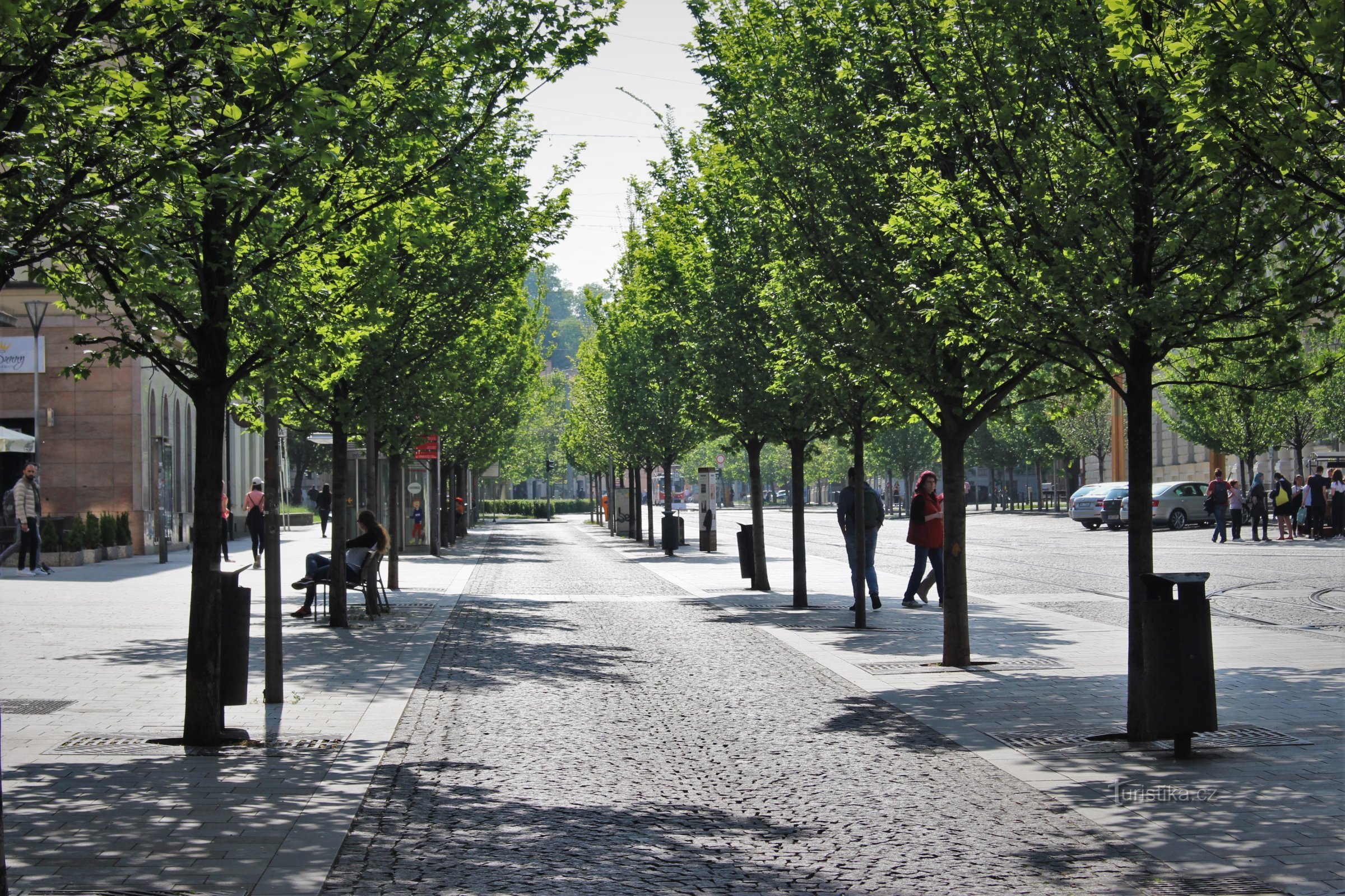 Joštava třída je pješačka zona