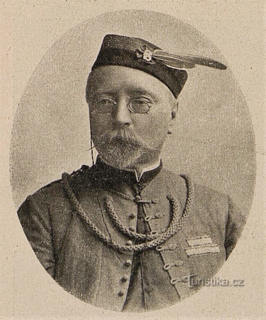 JUDr. Karel Pippich, τότε βουλευτής της κομητείας Sokol