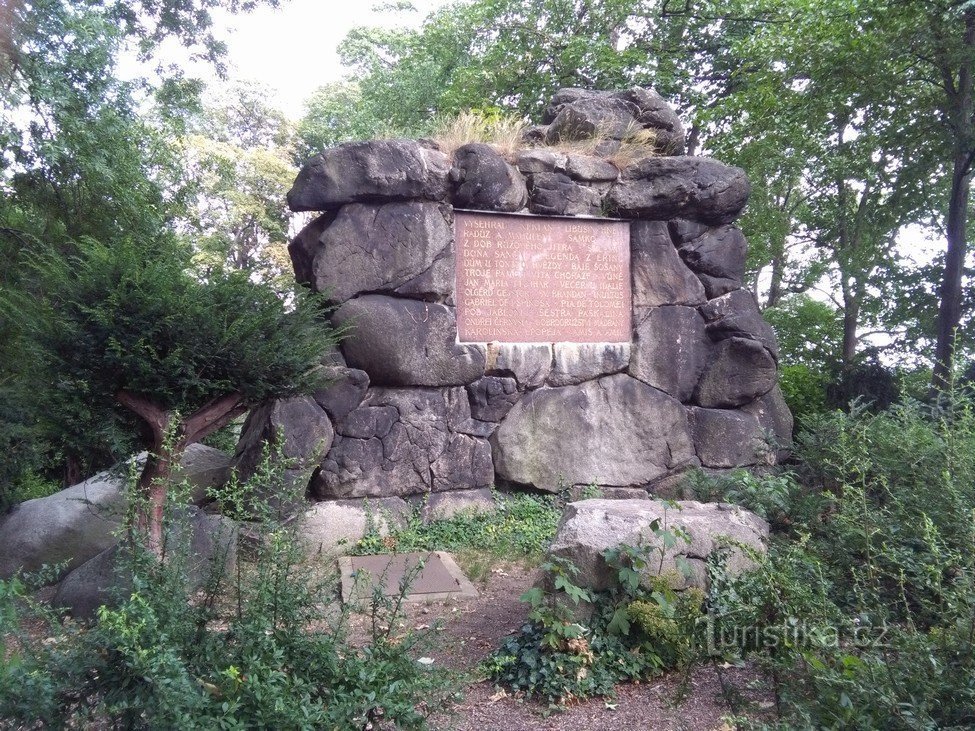 Julius Zeyer și monumentul său interesant din Chotkovy sady