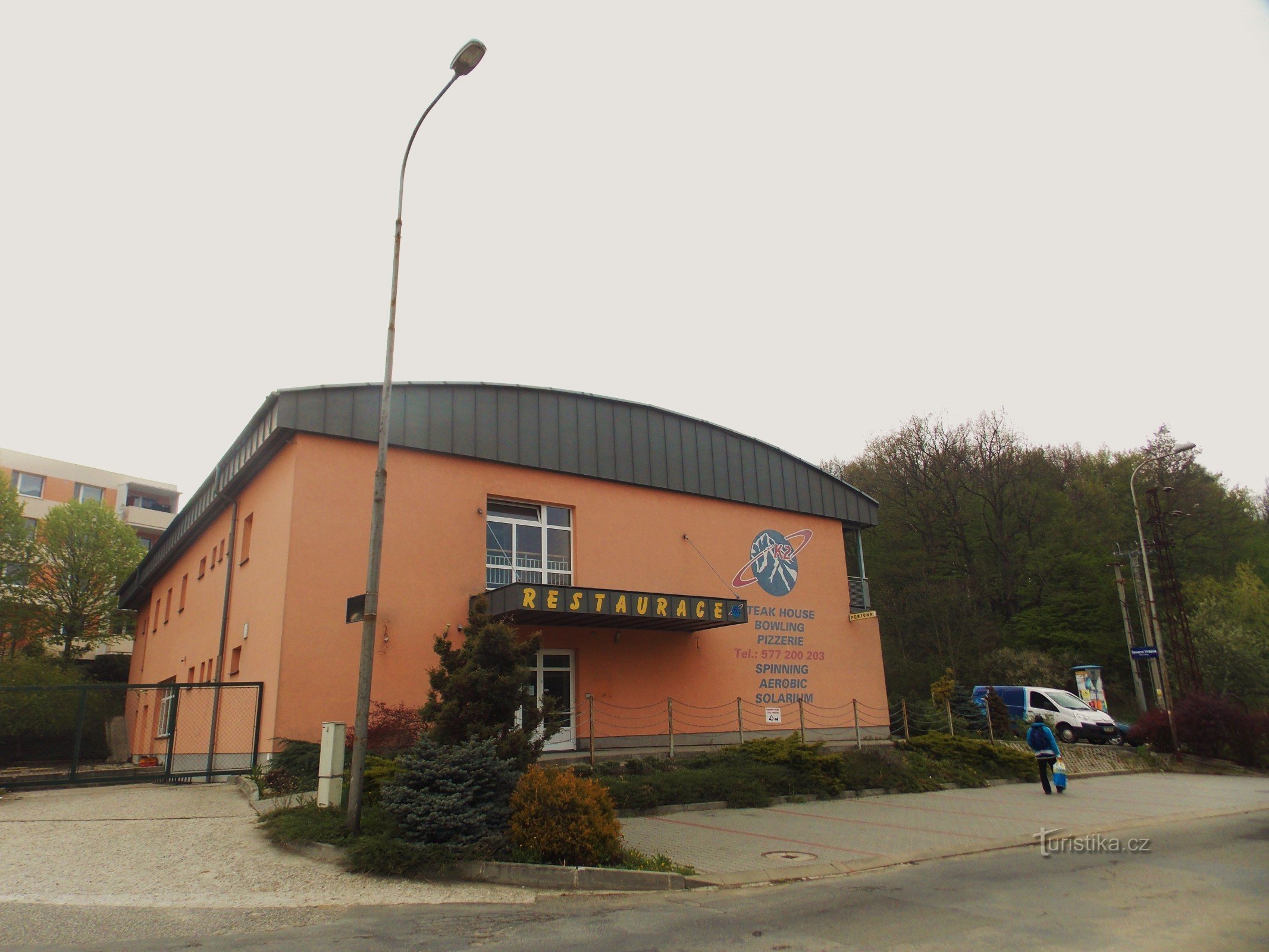 K 2 - ein Restaurant mit Sportsgeist in Zlín