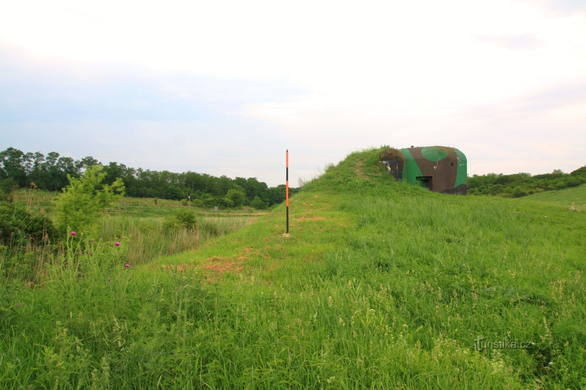 Till tjeckoslovakernas museum befästning U Starý lom