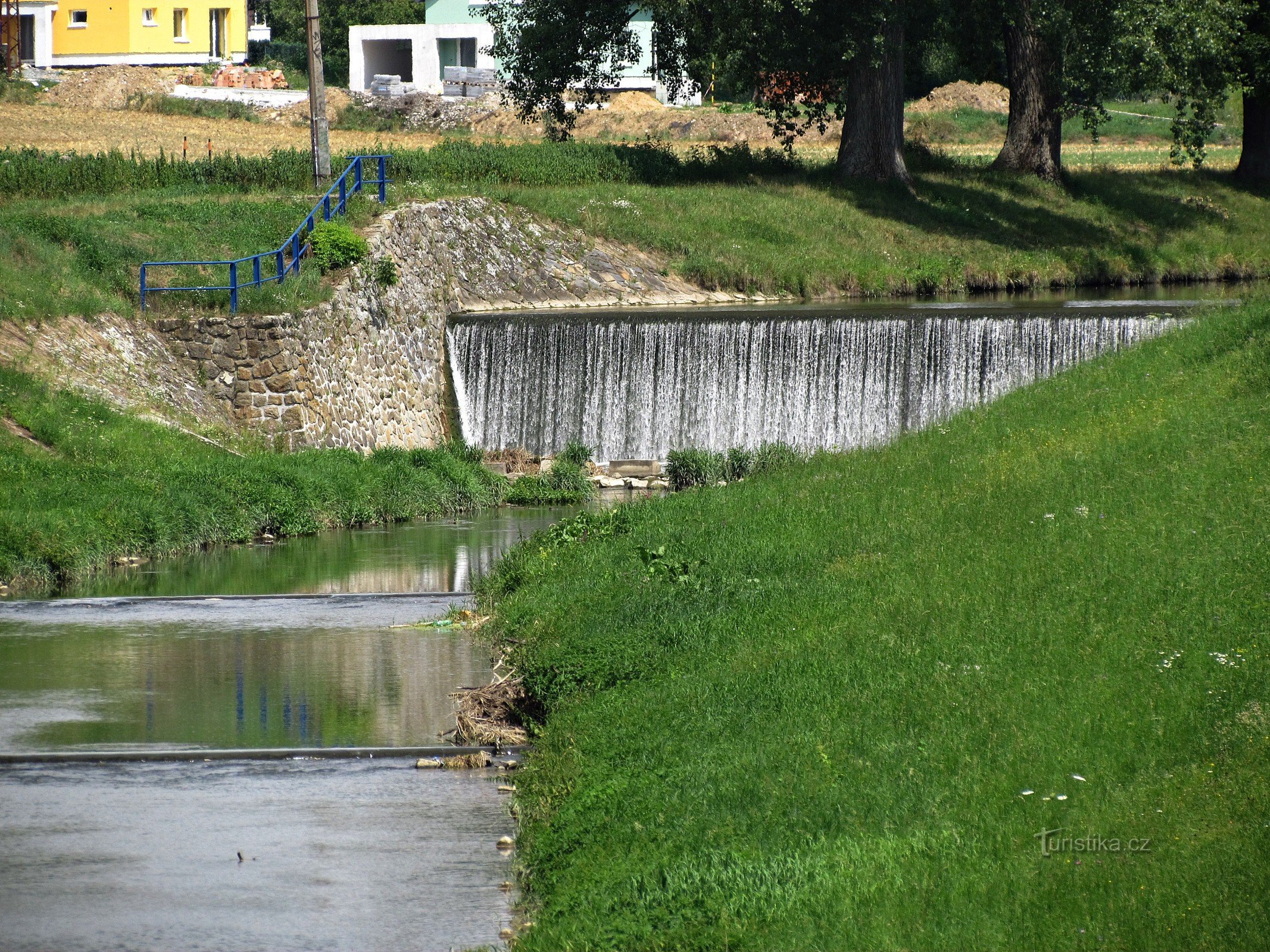 Alla nuova torre di osservazione vicino a Hostišová