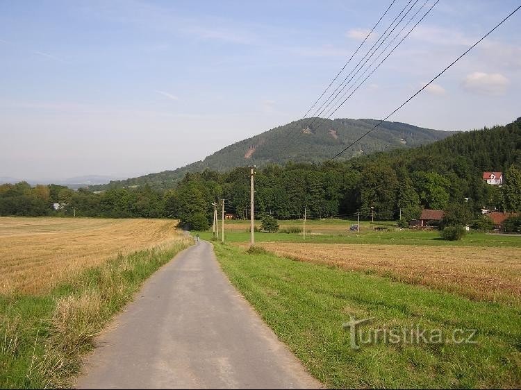 Zum Wegweiser von Prášivá