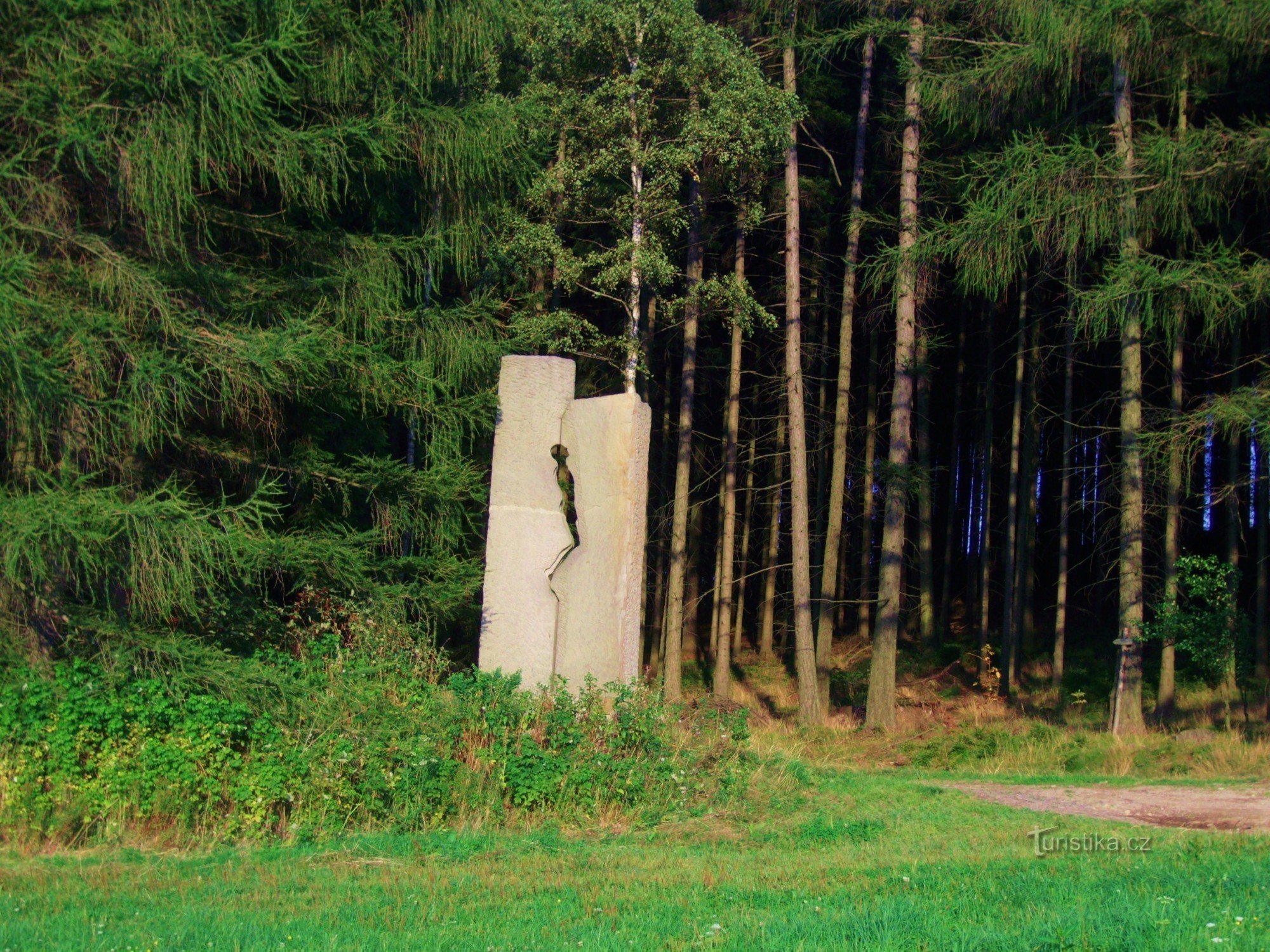 Vers le puits de Vernéřovice