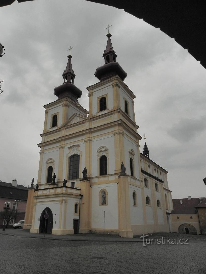 Kadaň, Kerk van de Hemelvaart van St. Crisis