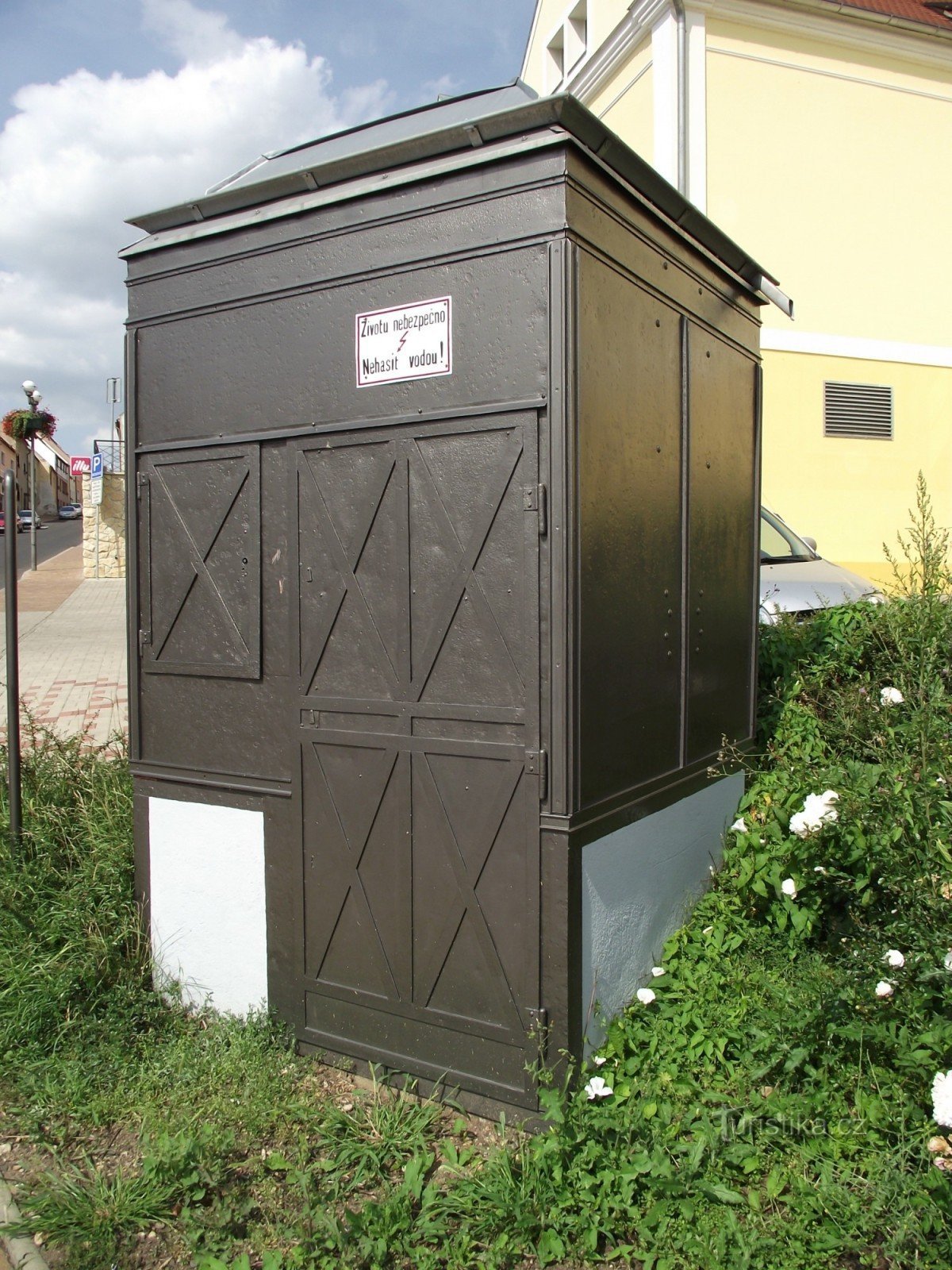 Kadaň - art nouveau transformatorstation