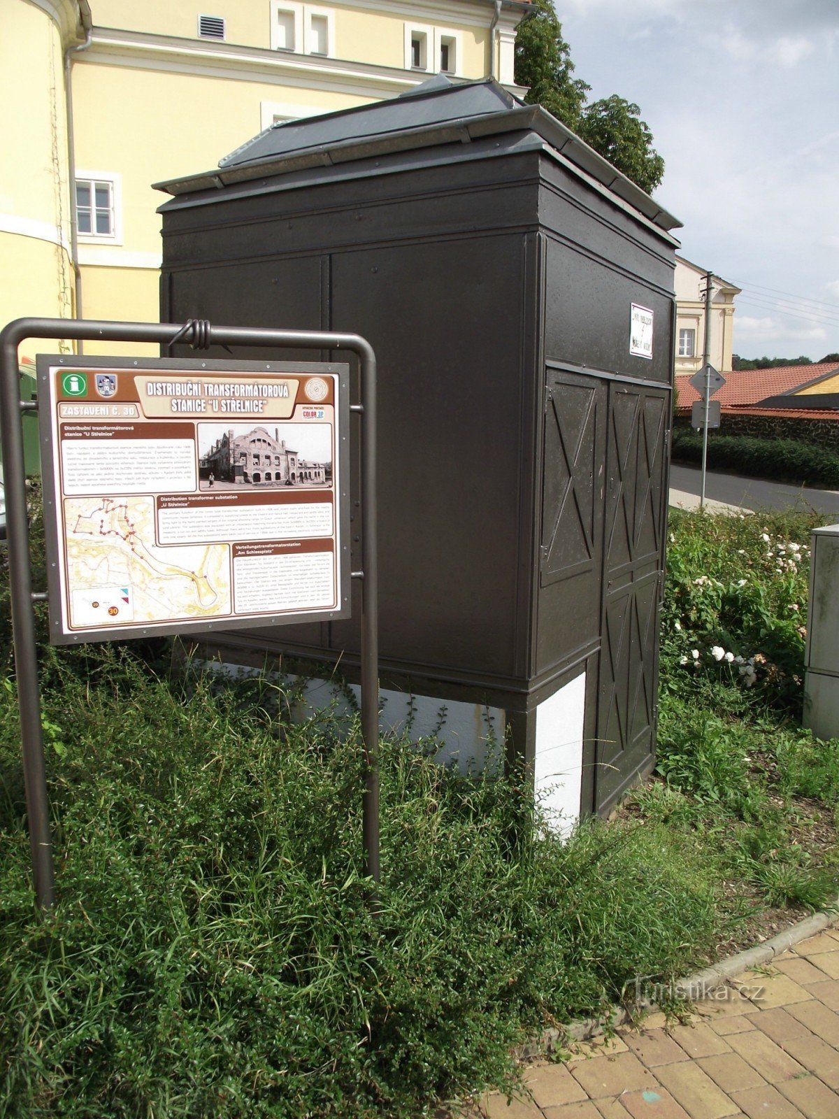 Kadaň - sous-station art nouveau