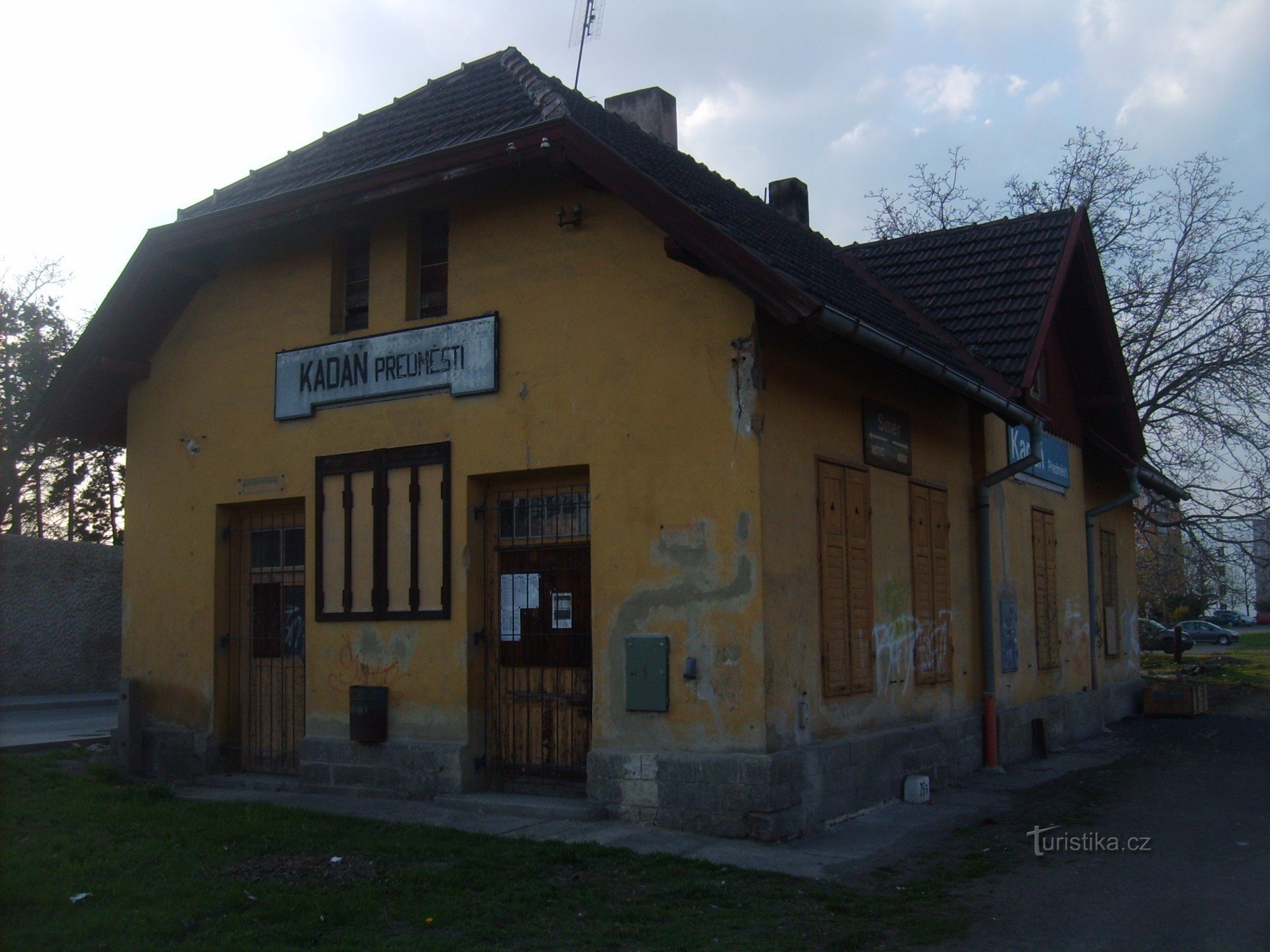 Kadaň - järnvägsstation