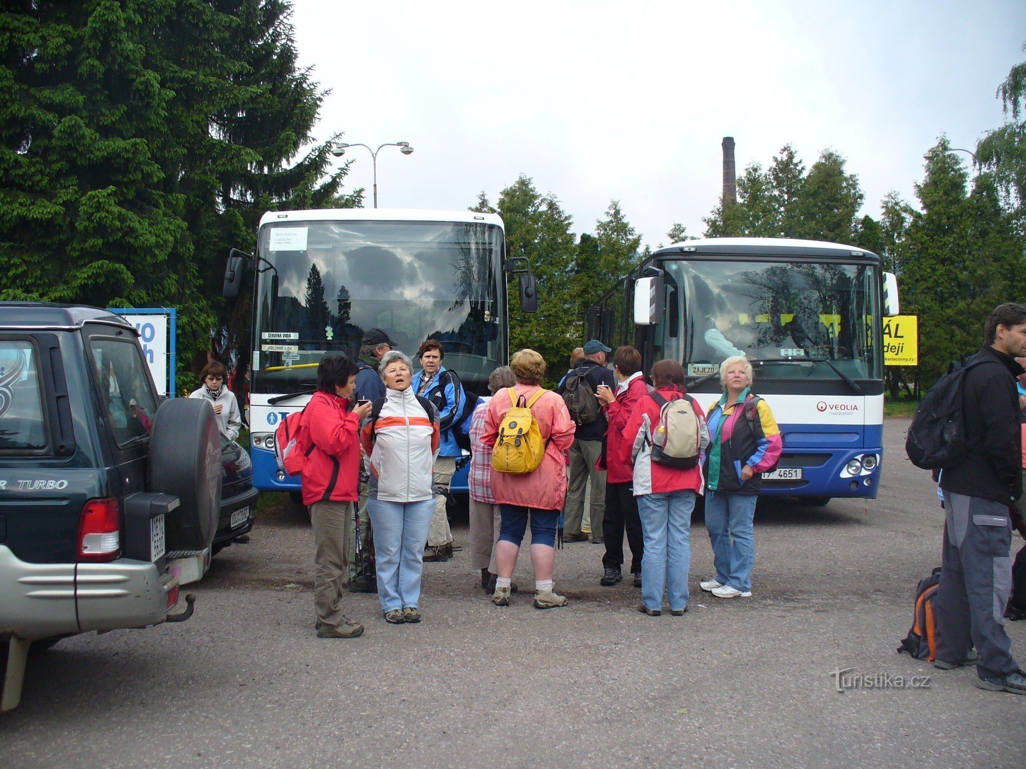 Caffè con l'autobus