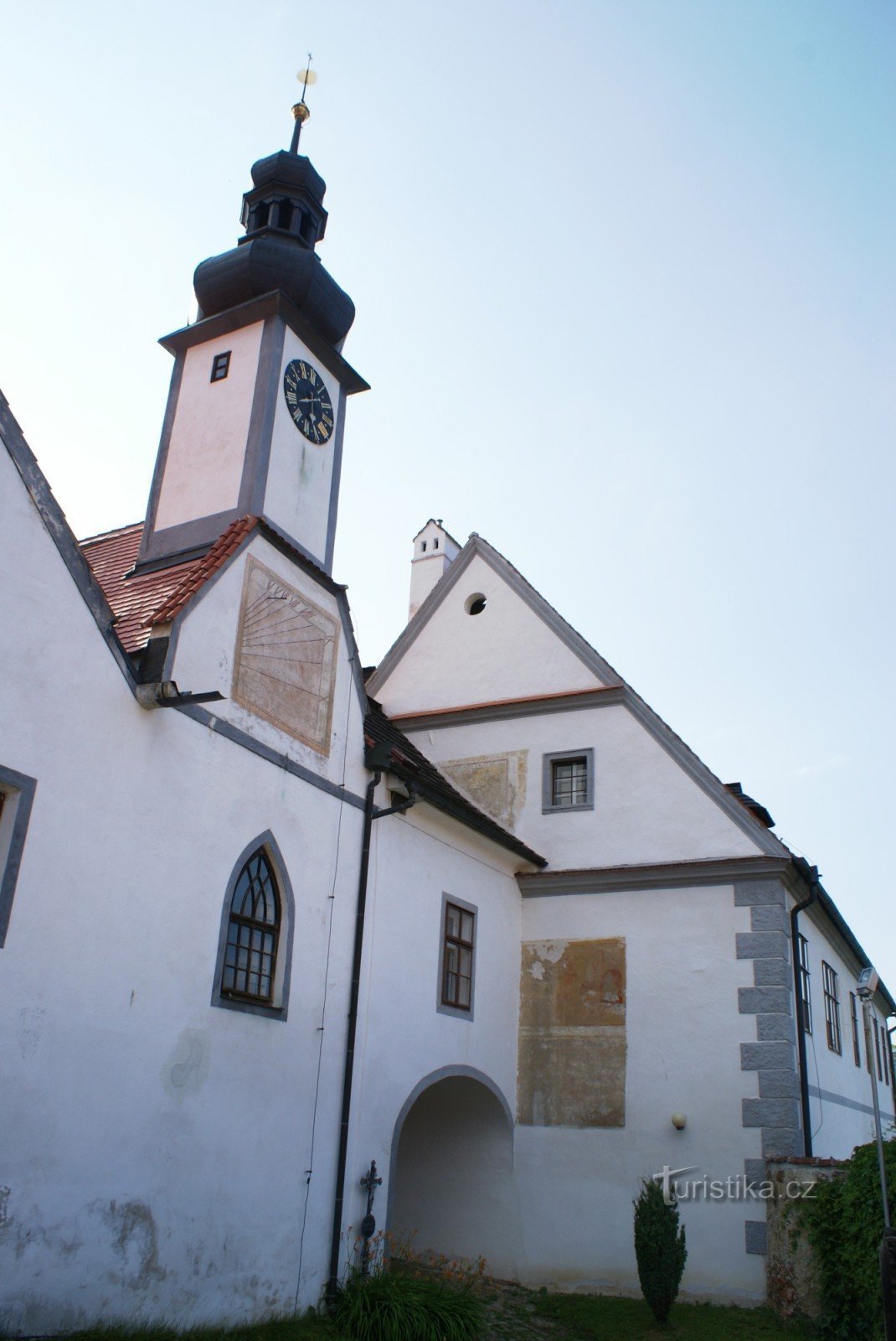 Kájov – Area of ​​the pilgrimage church of the Assumption of the Virgin Mary