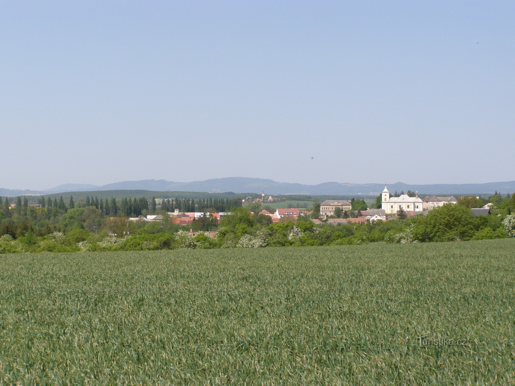 Kákovice - veduta di Vysoké Veselí e Jičínsko