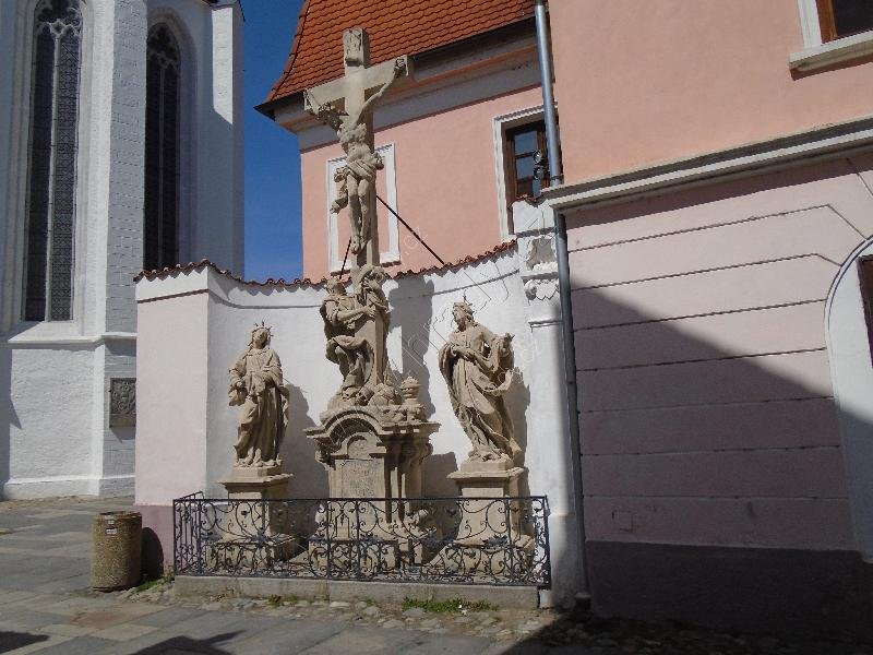 Kalvárie a sloup Nejsvětější Trojice