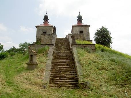 Kalvarienberg Ostrá bei Úštěk