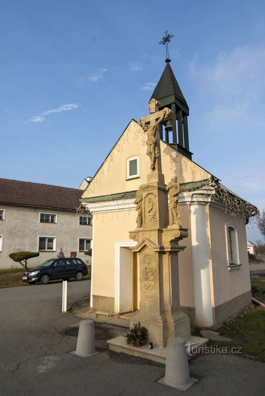 Calvaire à la chapelle