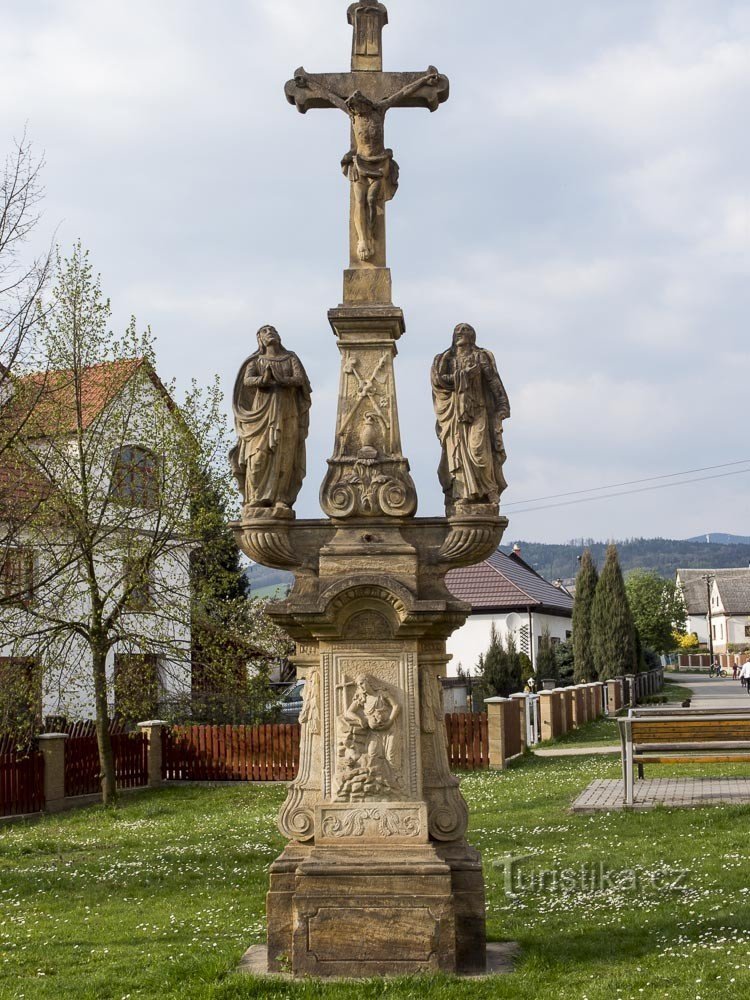 calvario en la iglesia