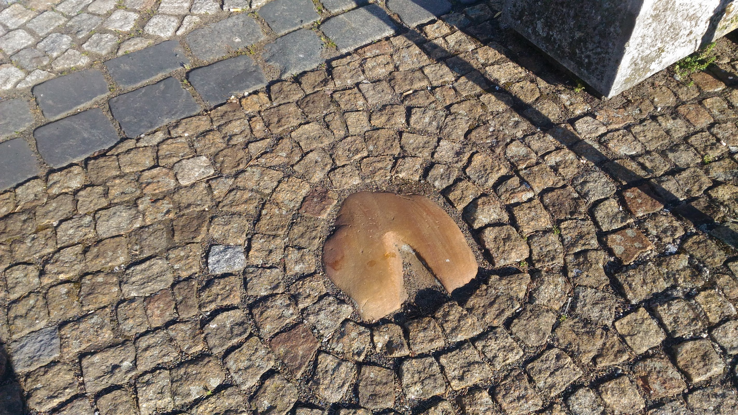 Ferradura de pedra em Česká Kamenice.