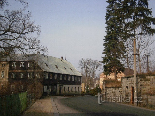 Каменные замки в Zadní Чехия Швейцария