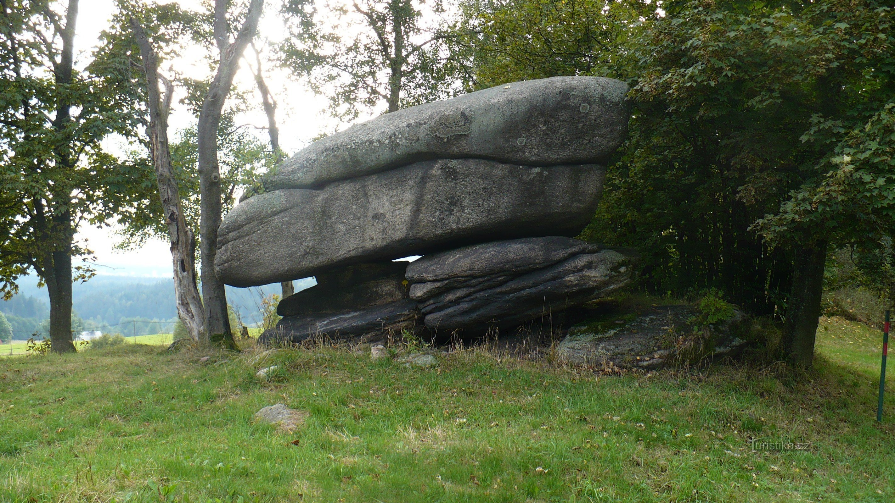 Kamienny grzyb koło Szyndelowa