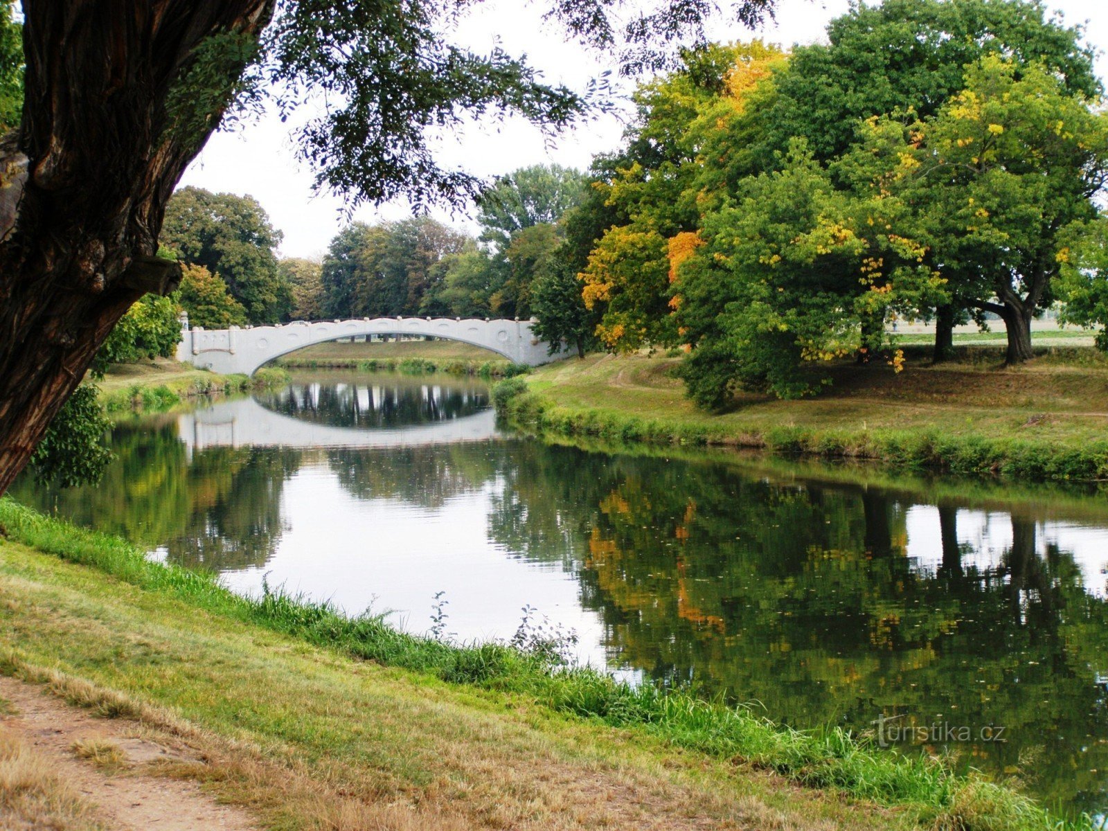 Puente de piedra en Plácky