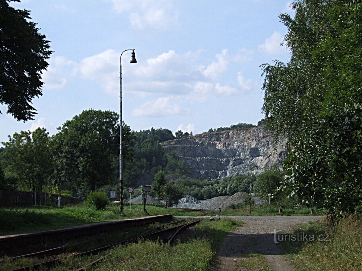 Silber-Skalice-Steinbruch