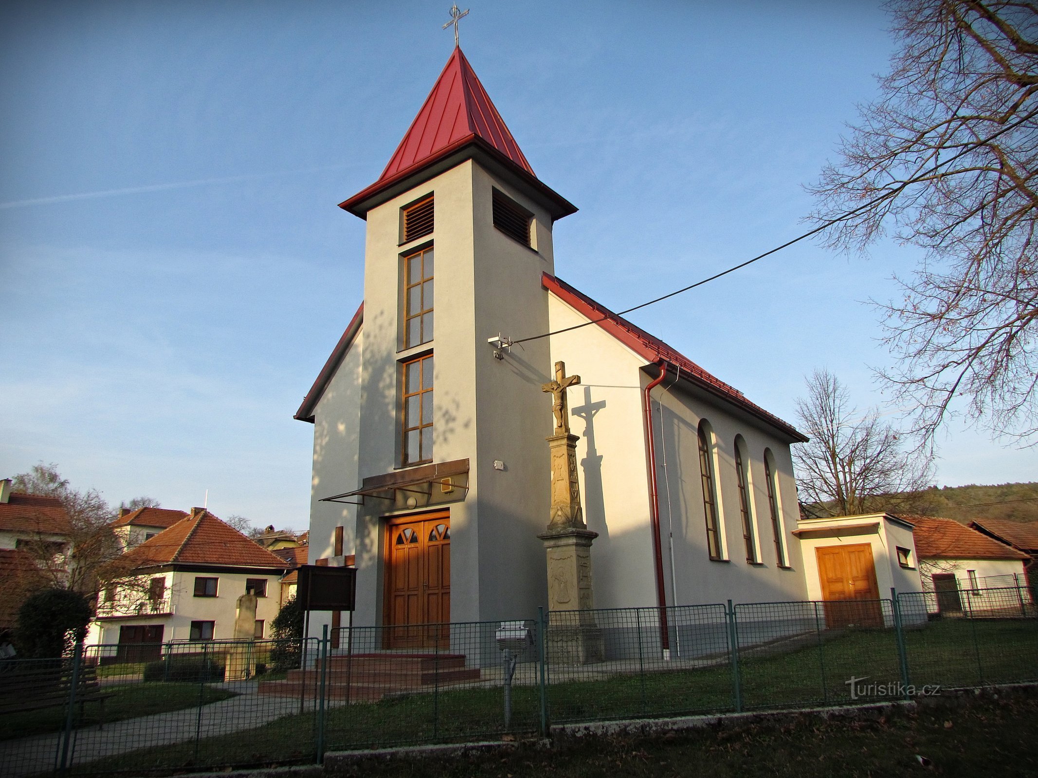 Kaňovice - Jomfru Maria Kapel