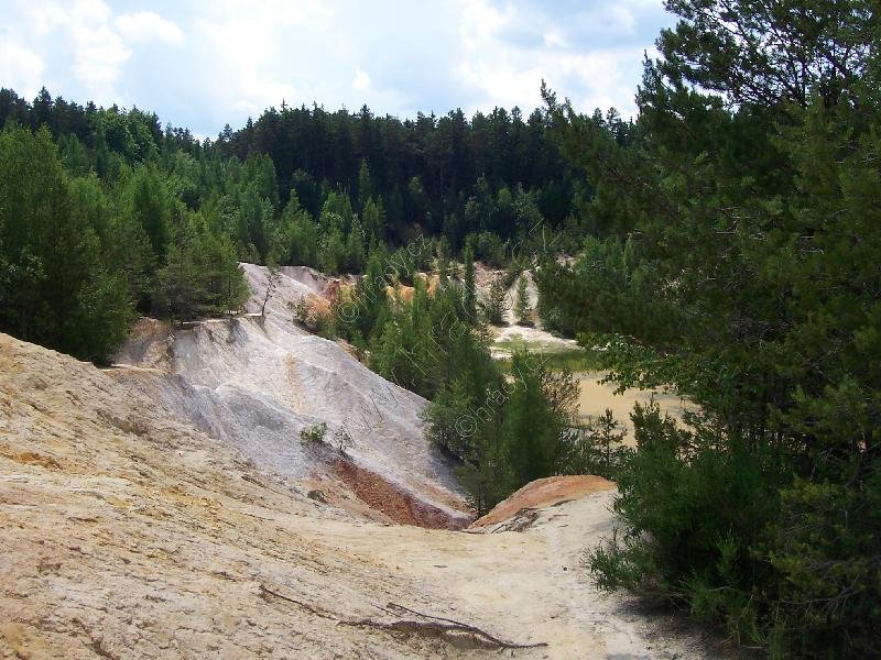 kaolinový lom Seč