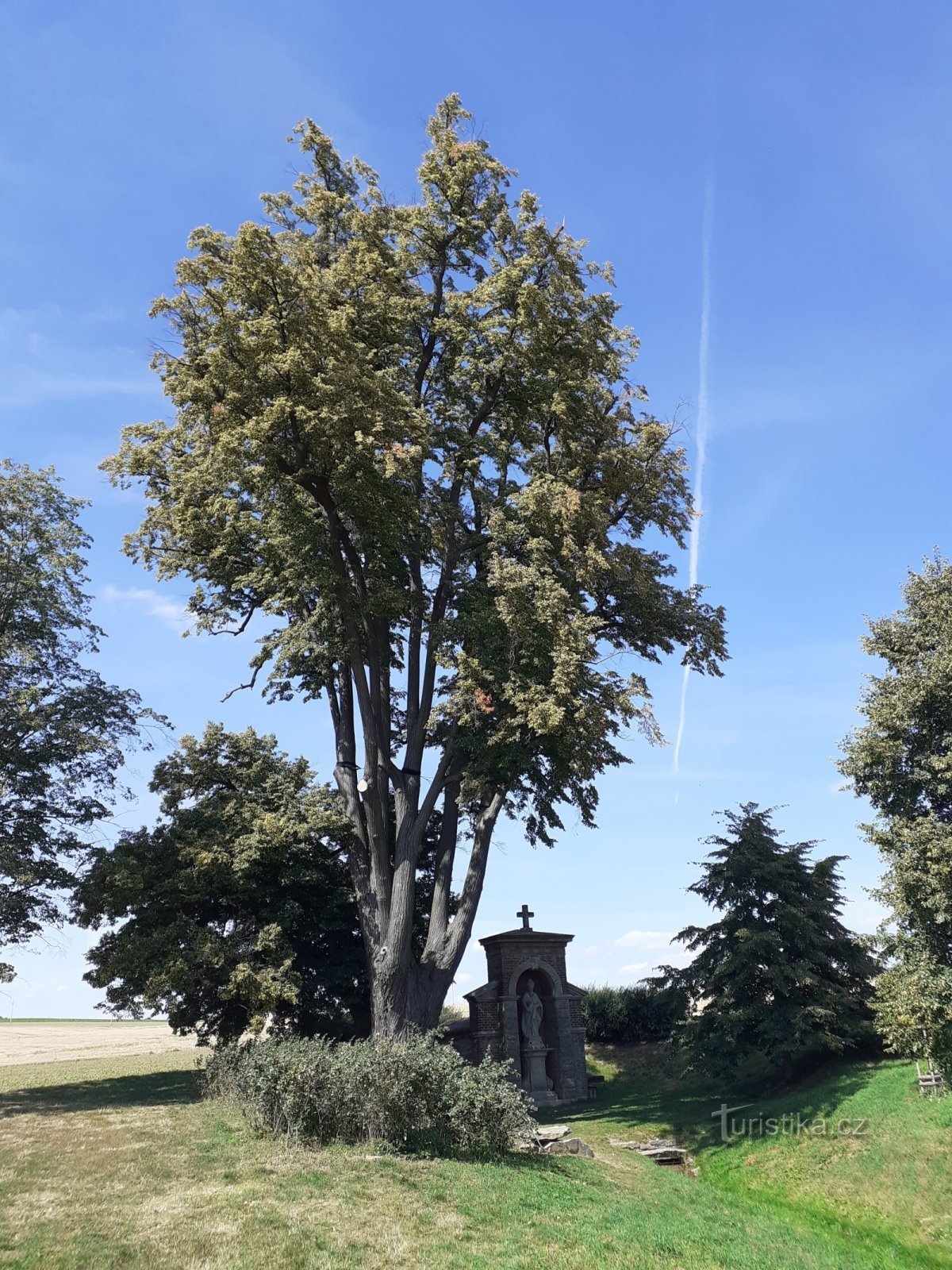 kapell och brunn i St. Vojtěch