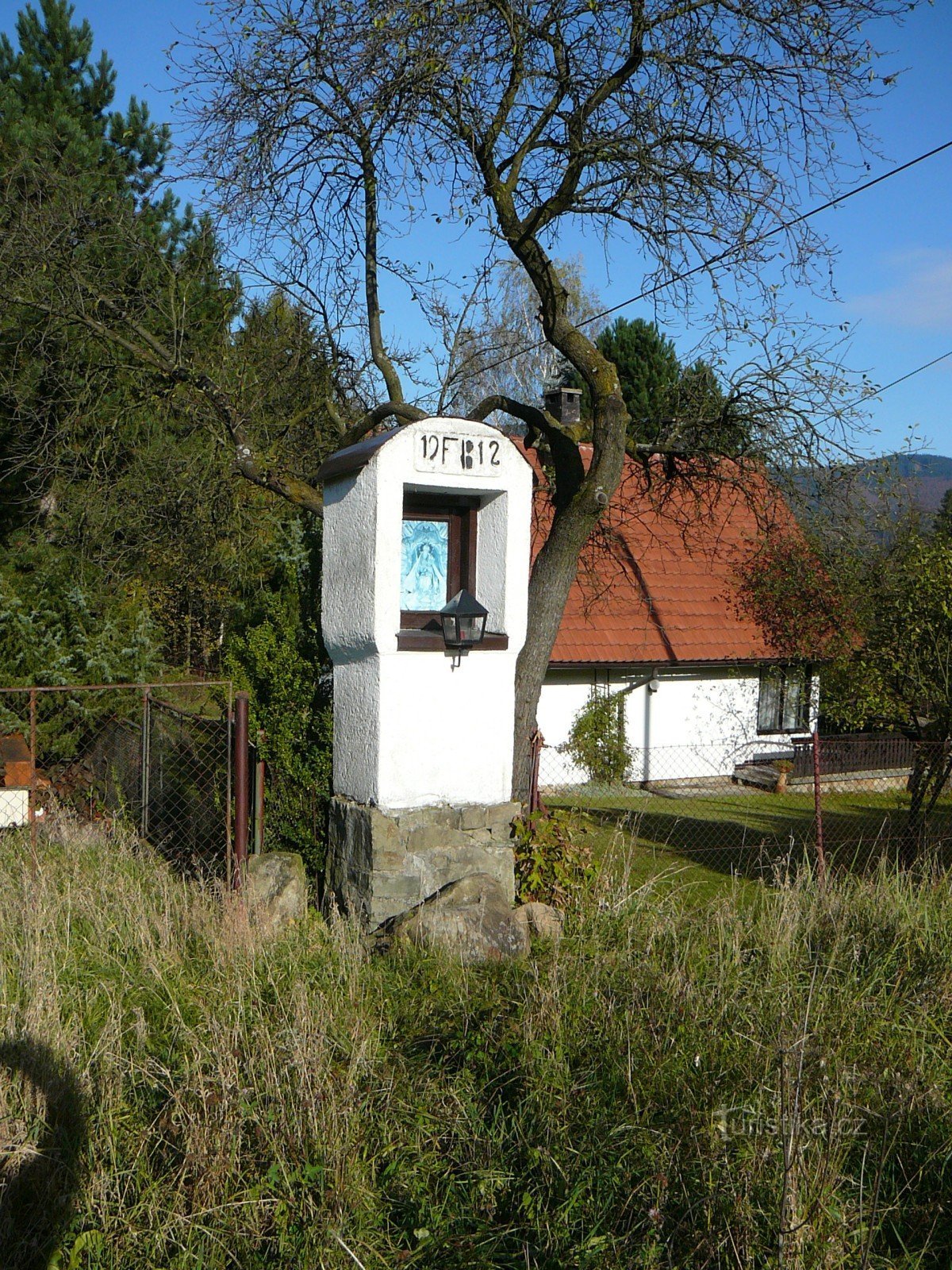 de kapel van Husinc bij Božon