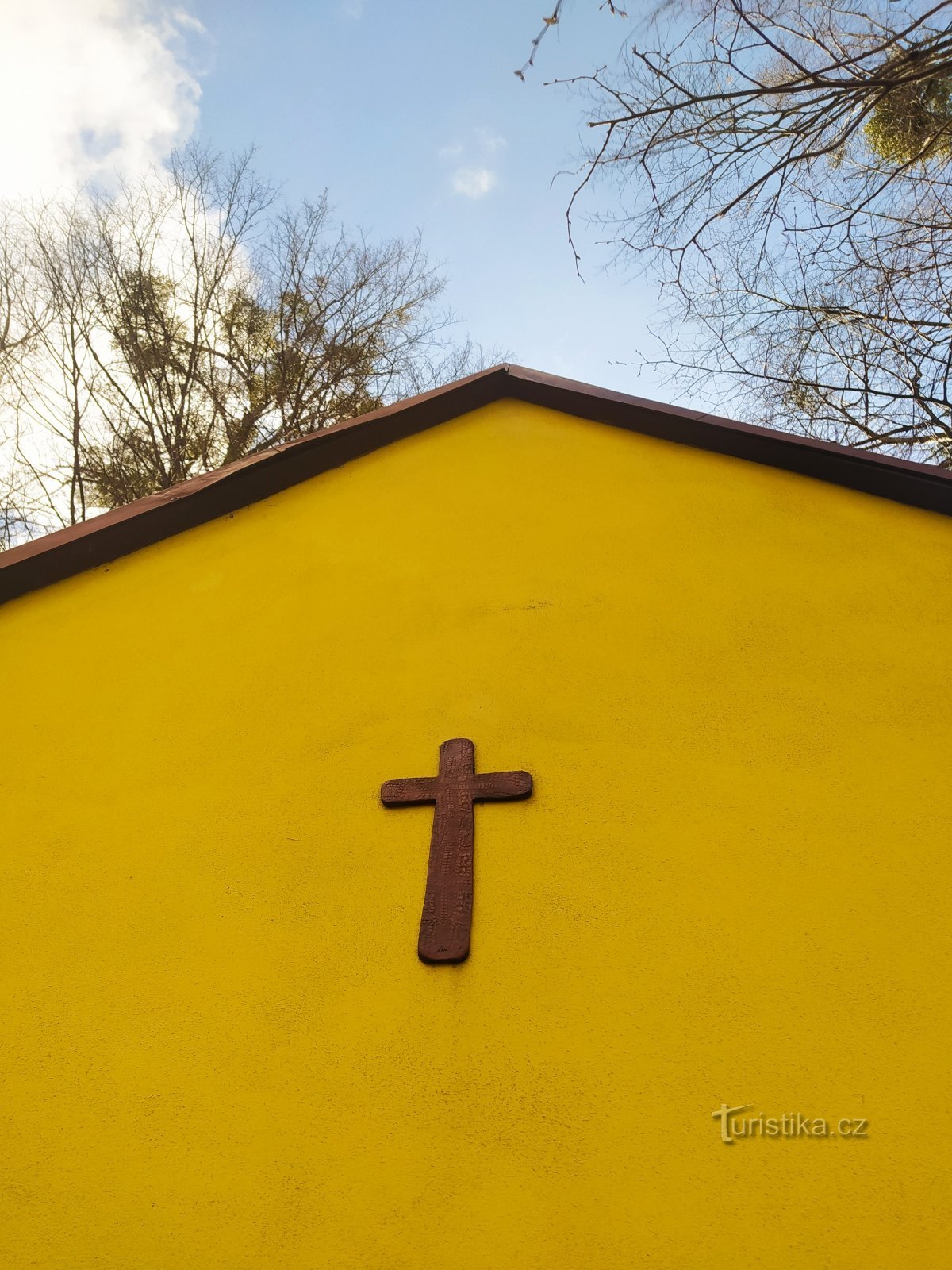 Kapelle auf dem Hügel Slavkova pod Hostýnem