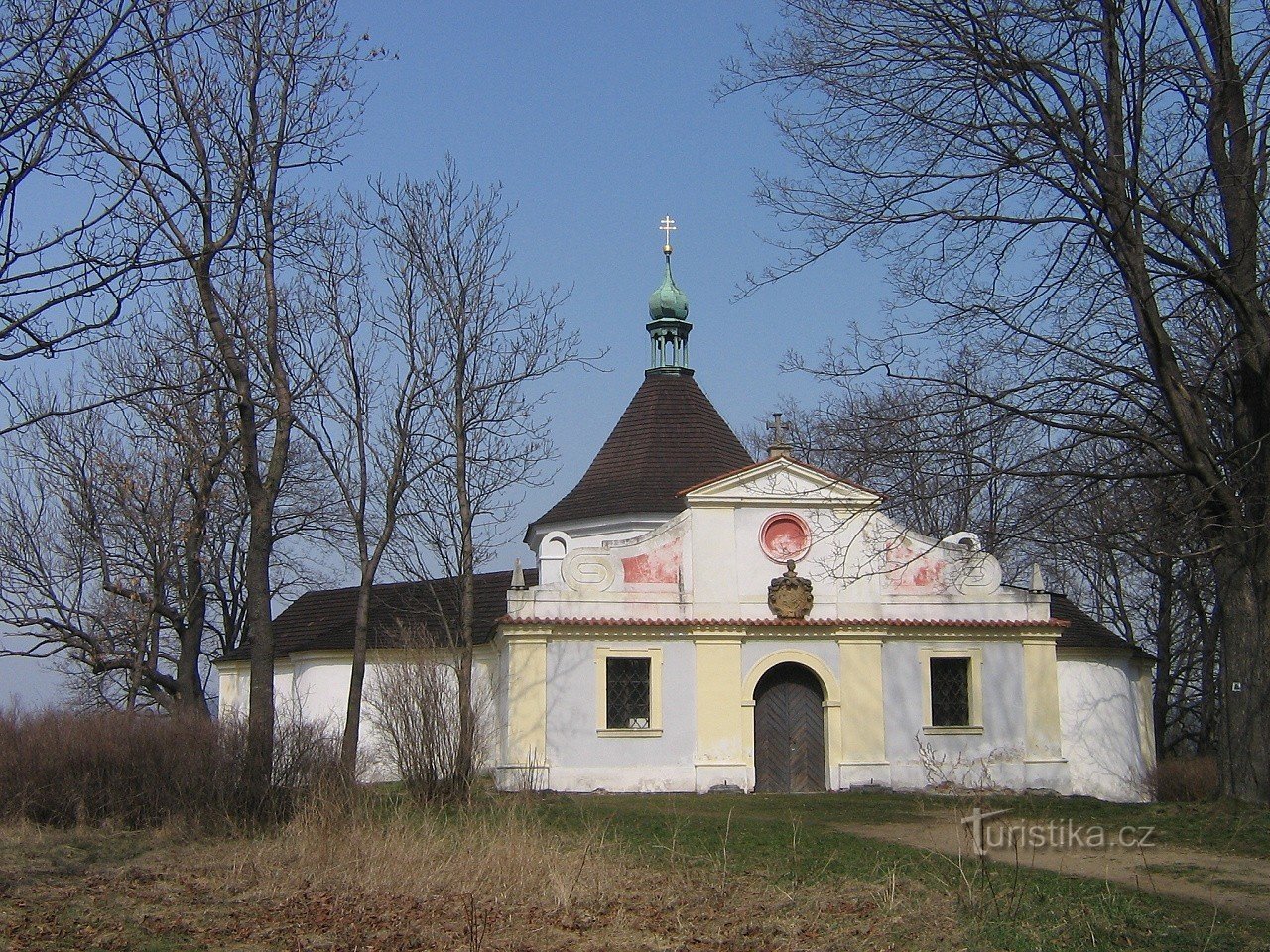 Kapelle auf dem Berg Křížová hora