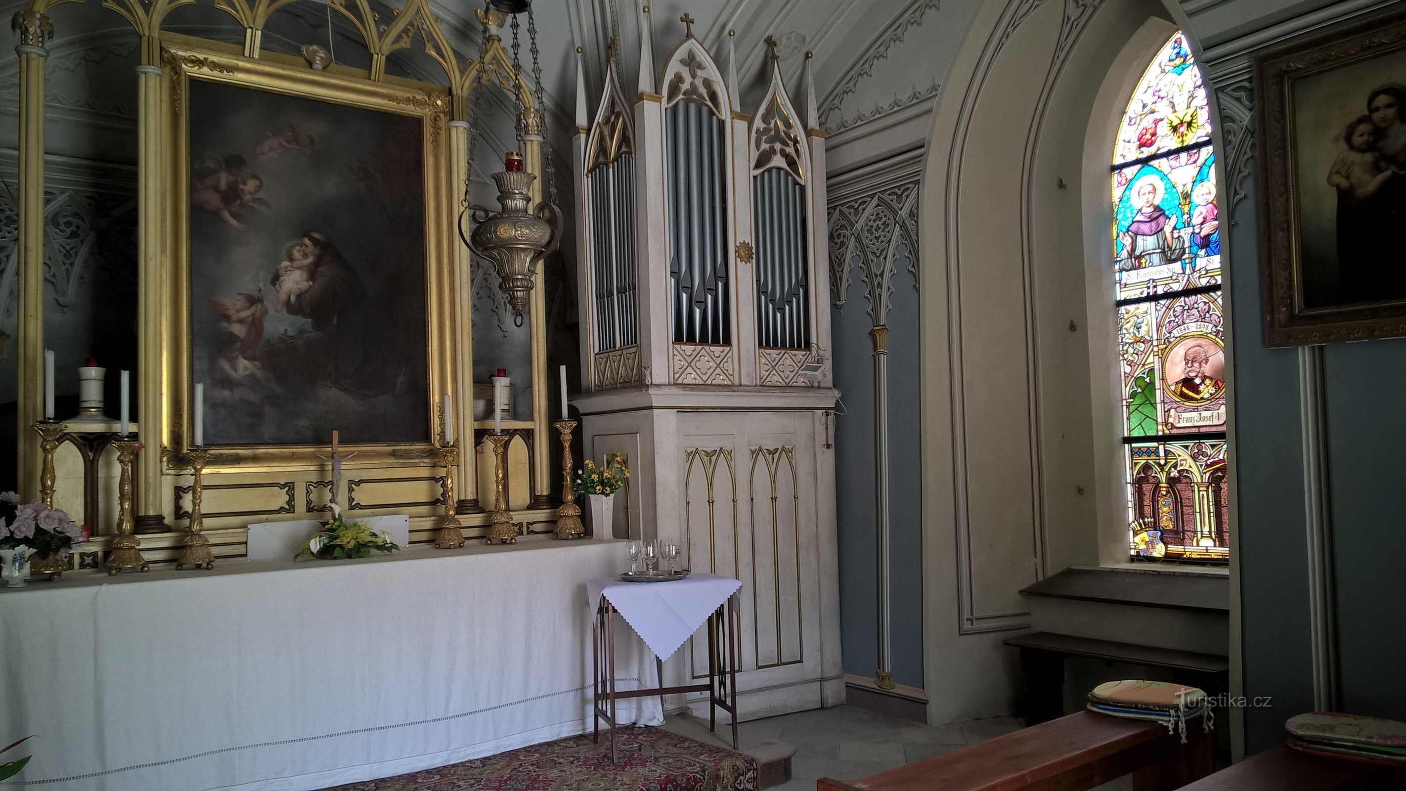 Chapel at the castle in Kvasiny