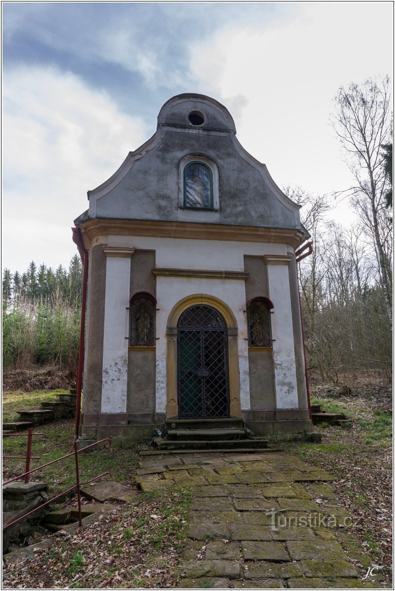 Kaplica Wniebowzięcia Najświętszej Marii Panny koło Božanova