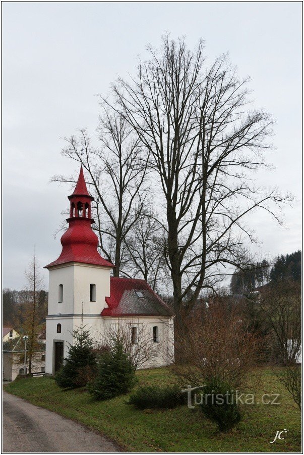 Capilla de la Natividad de la Virgen María en Kunvald