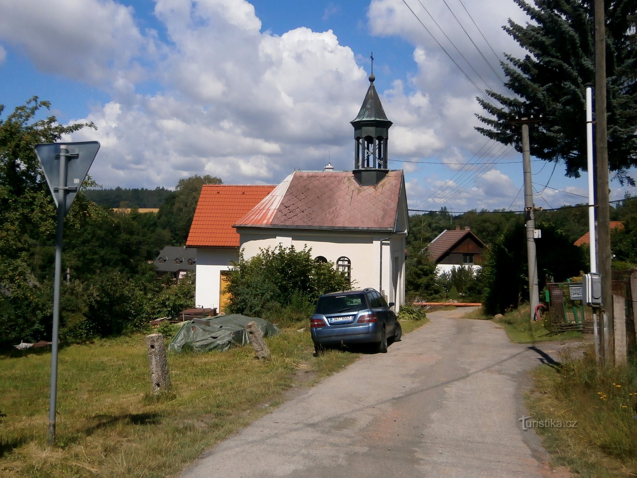 Capela Sfintei Treimi (Stolín, 4.7.2016 iulie XNUMX)