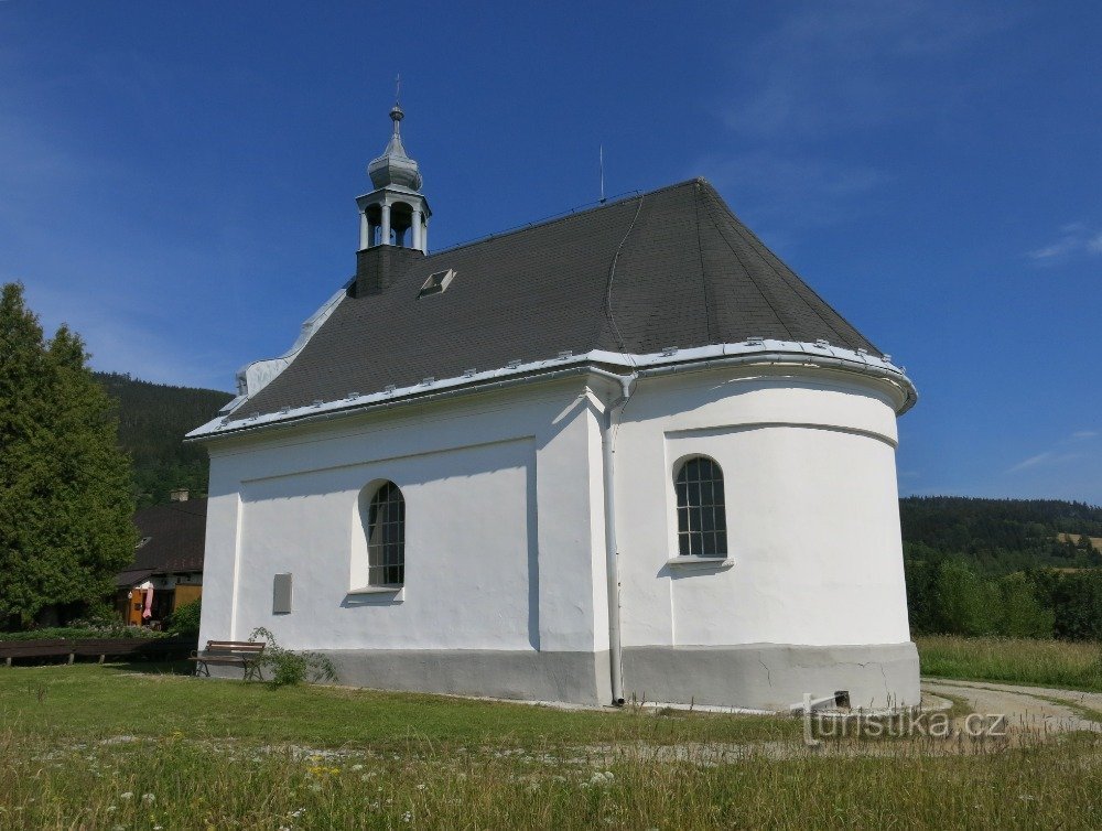 a capela da Santíssima Trindade em Vysoké