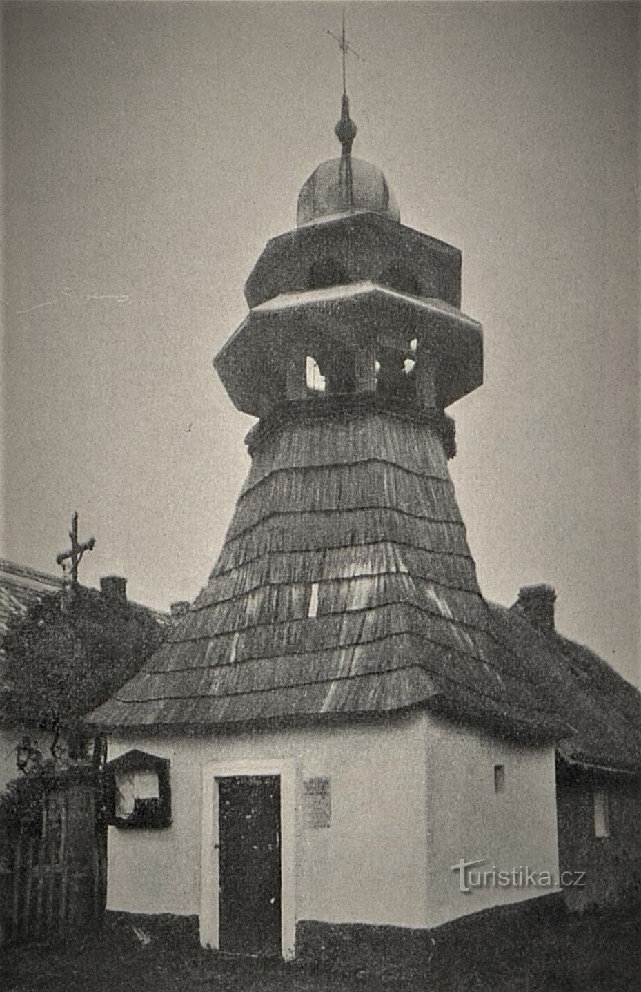 Jomfru Maria Kapel (Červená Hora, før 1908, da det tilstødende støbejern