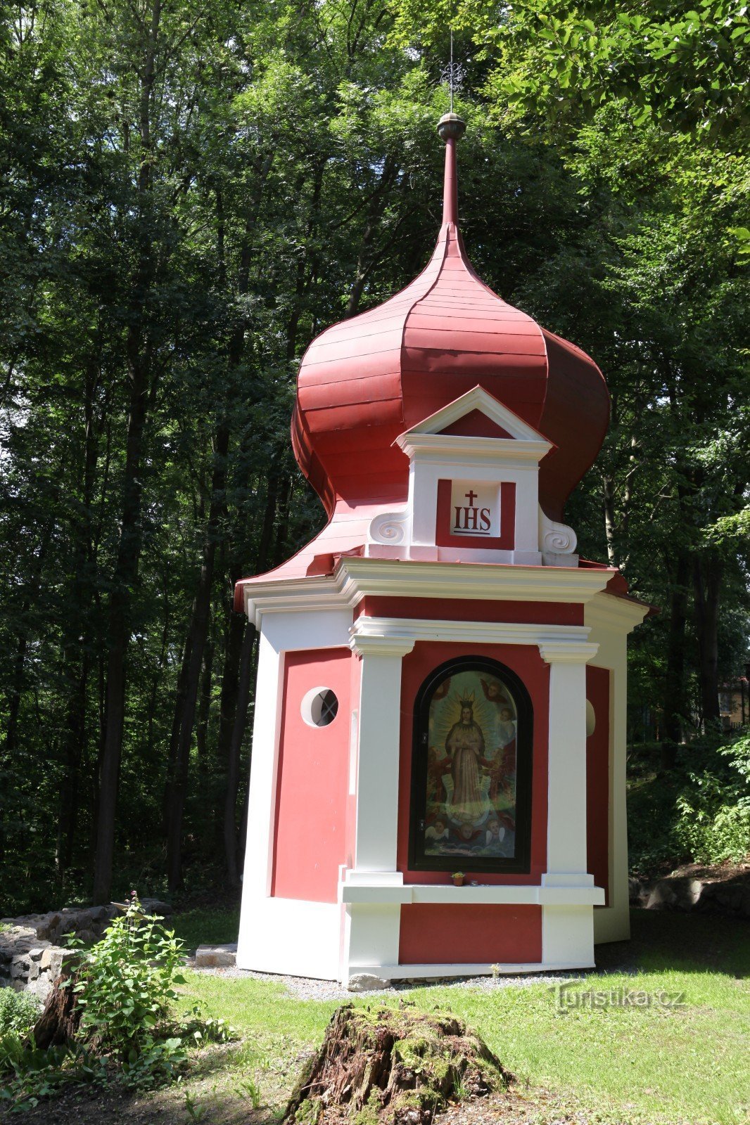 Capela de Nossa Senhora Klokotská perto de Dobrá Vody