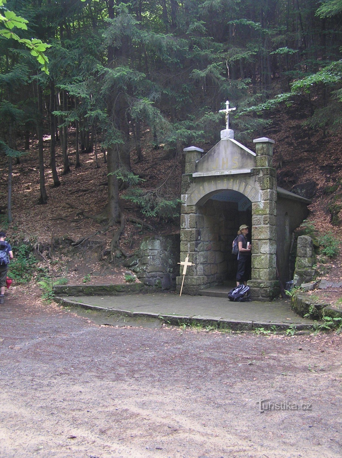 Kapel van Onze-Lieve-Vrouw van Lourdes bij de Cold Well (juli 2009)