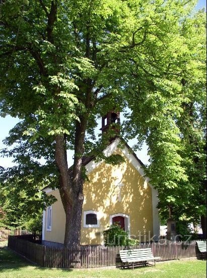 Chapel of Our Lady of Lourdes in Jeřkovice