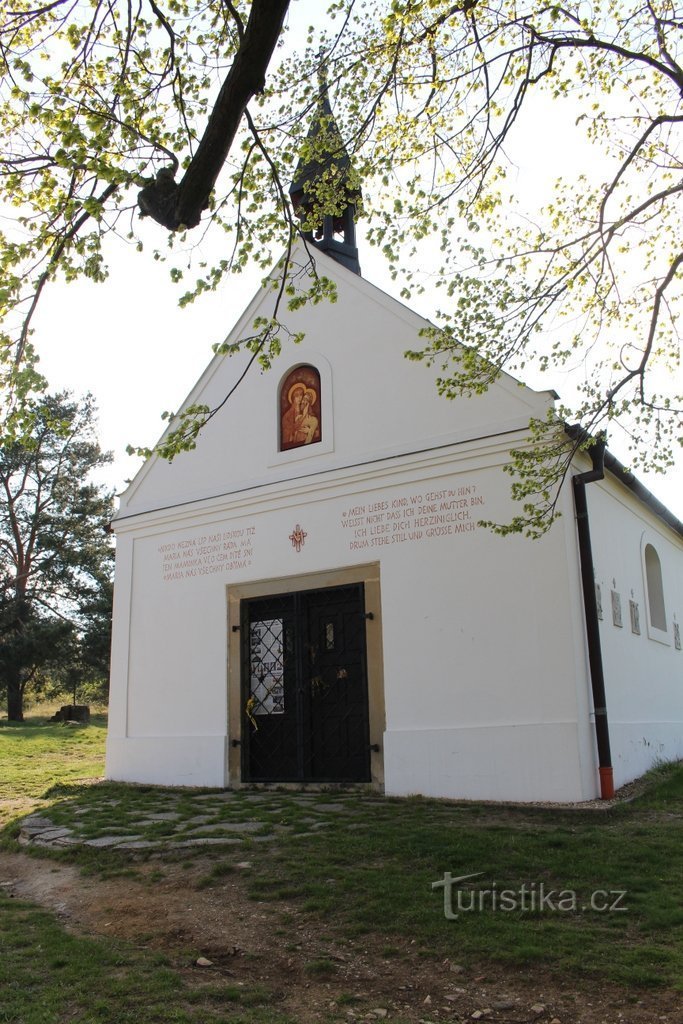 Kaplica Matki Bożej Wspomożycielki pod Popicami.