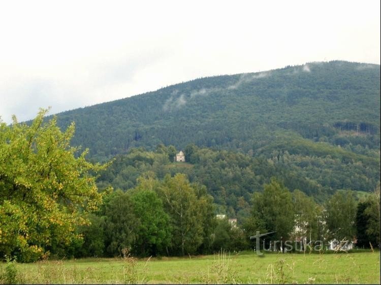 Kapelle - Blick von den Golden Mountains