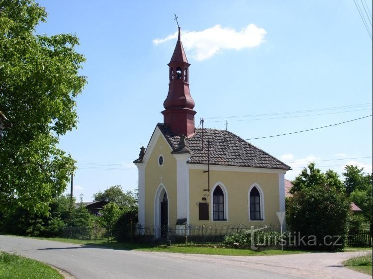 kaplica Podwyższenia św. Krzyże w Vojenicach