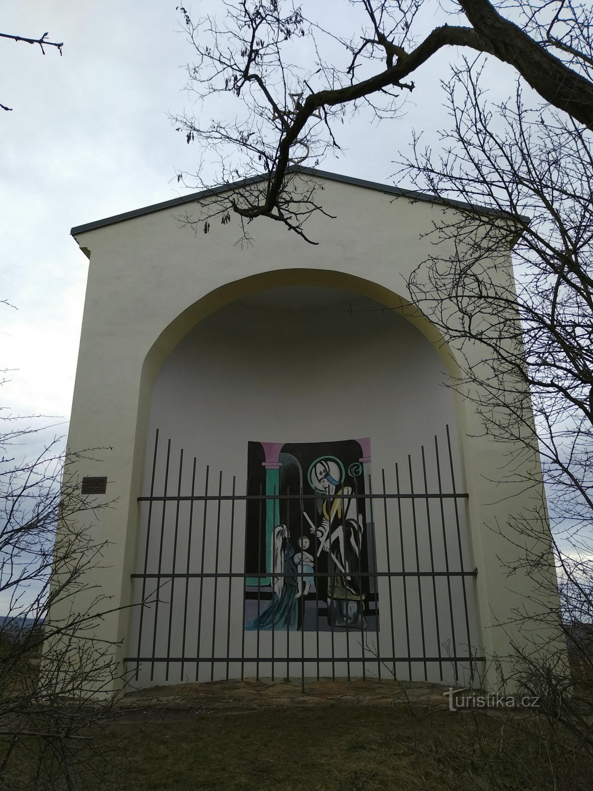 chapelle de St. Il est heureux sur la montagne de Koukola