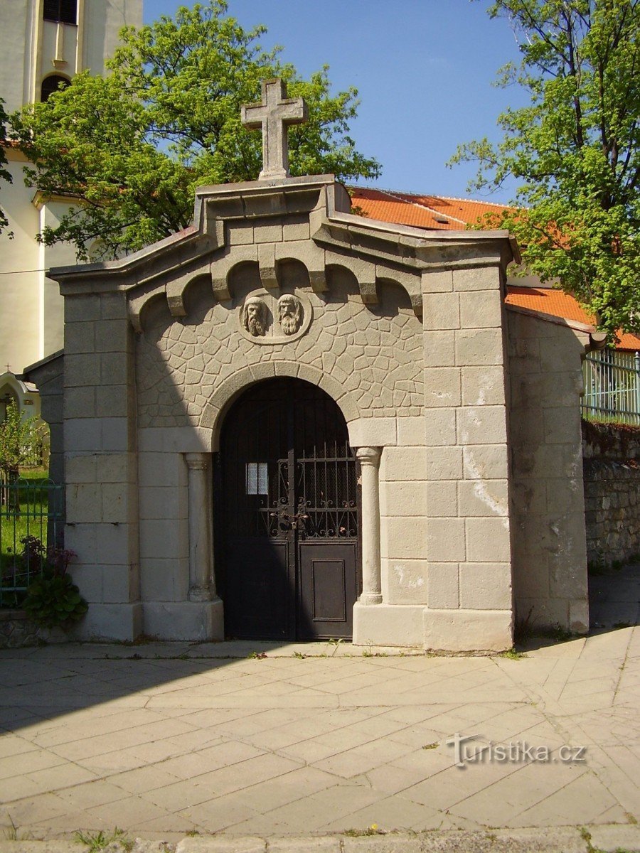 Capela de St. Cirilo e Metódio, chamados Cyrilka.