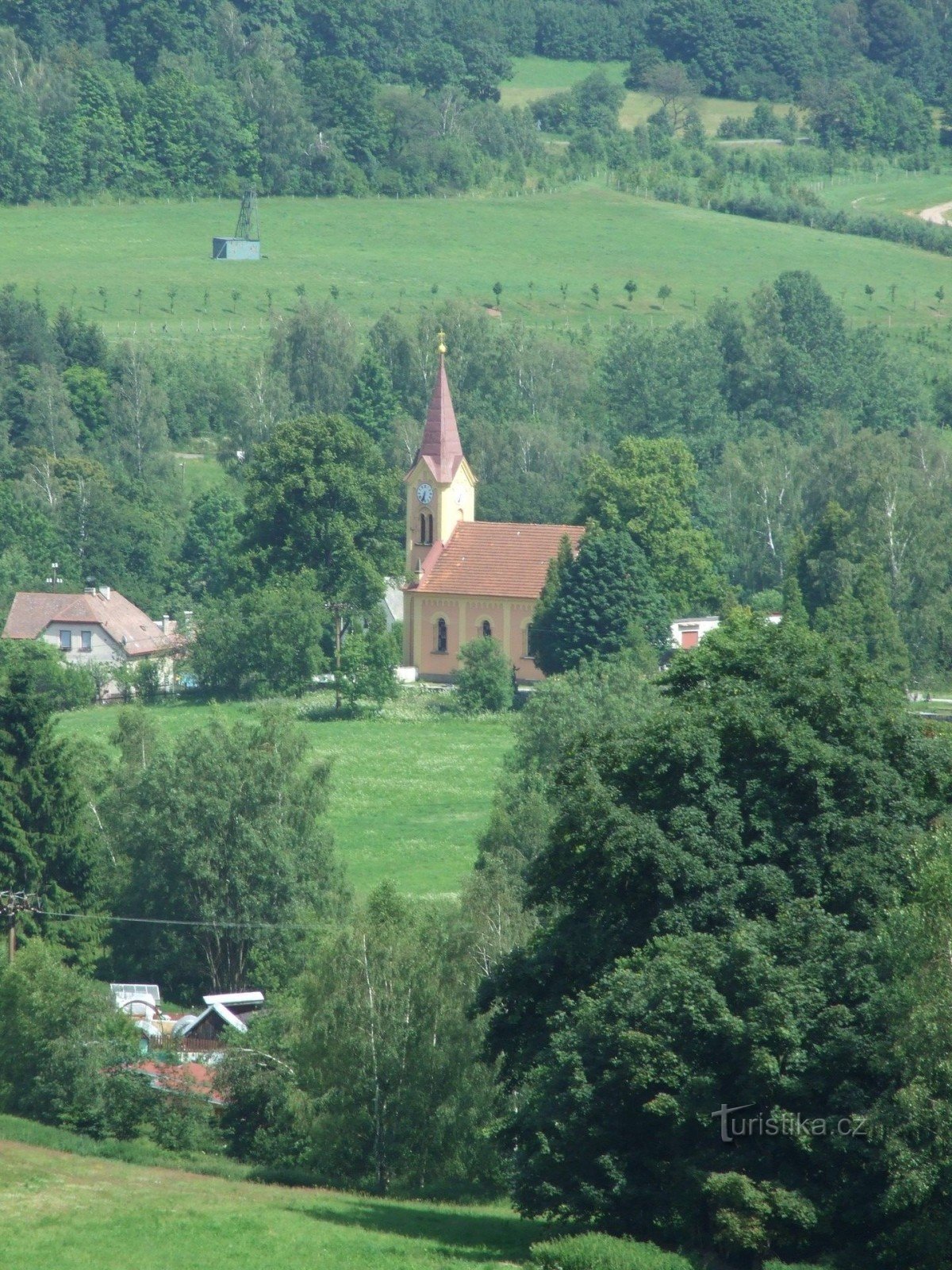 Kapel van St. Johannes de Doper in Radvanice